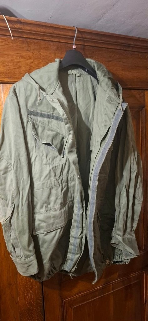 Belgique_ Parka ABL 1974, Collections, Enlèvement ou Envoi, Armée de terre, Vêtements ou Chaussures