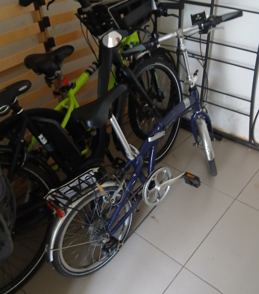 Plooifiets, Fietsen en Brommers, Fietsen | Vouwfietsen, 20 inch of meer, Gebruikt, Versnellingen, Totaal opvouwbaar