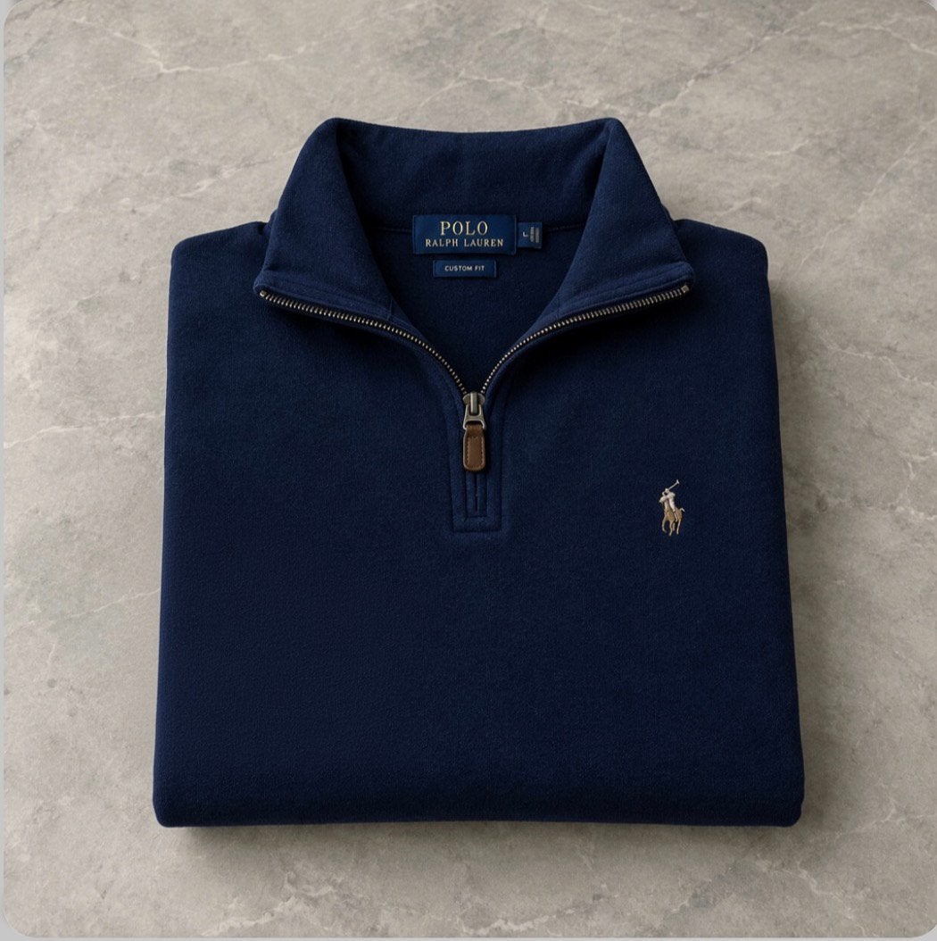 Ralph lauren quarter zip, Ophalen of Verzenden, Zo goed als nieuw, Maat 48/50 (M)