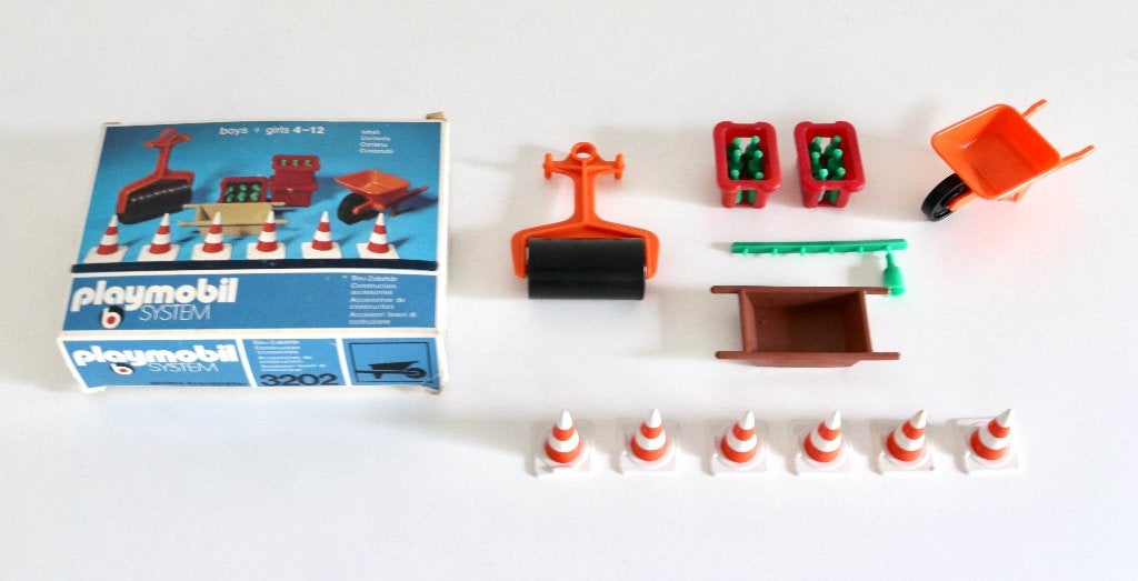 Vintage Playmobil 3202 Constructie Accessoires - Klicky 1974, Ophalen of Verzenden, Gebruikt