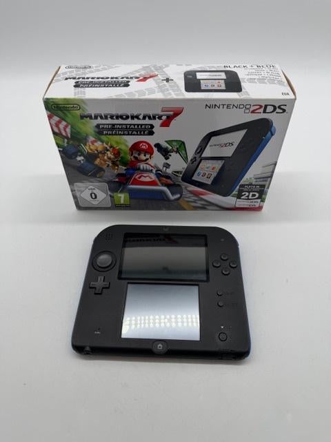 Nintendo 2DS Mario Kart Editie | Compleet met doos | ZGAN, Enlèvement ou Envoi, Comme neuf, Noir, Dsi