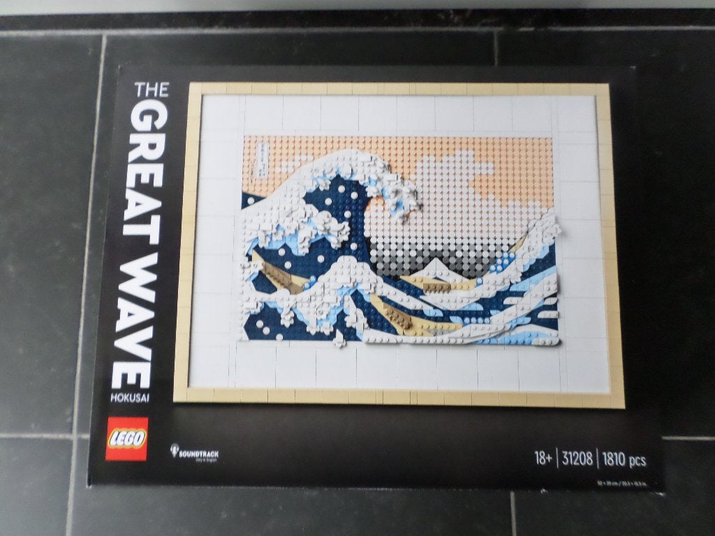 Lego Art 31208 Hokusai The Great Wave, Ophalen of Verzenden, Nieuw, Complete set, Lego