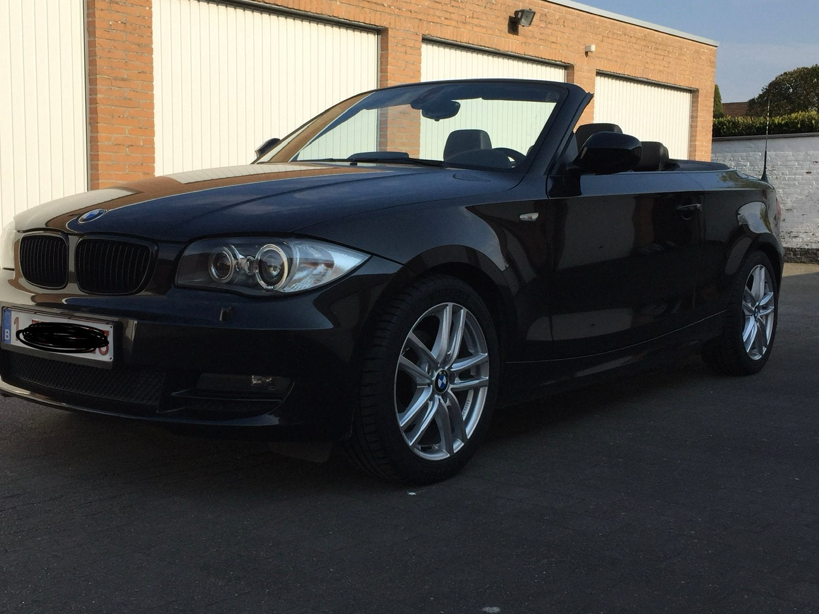 Bmw 118 d cabrio, Cuir, Achat, Cabriolet, Noir