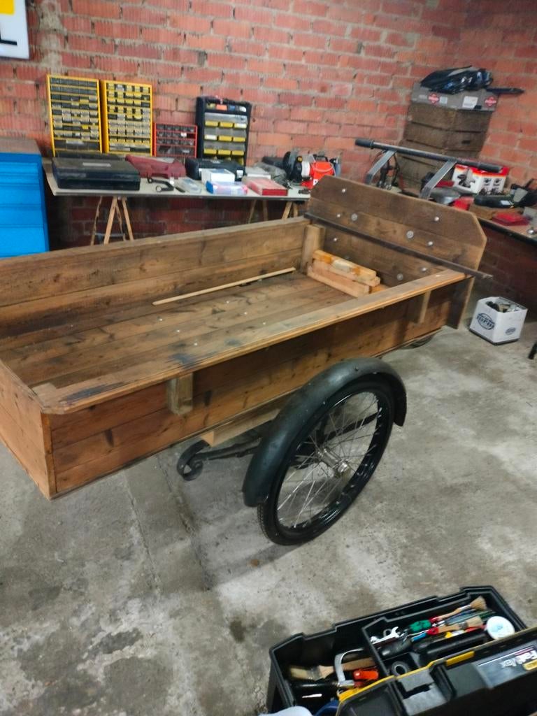 Bakfiets triporteur de, Ophalen, Gebruikt, Goederen