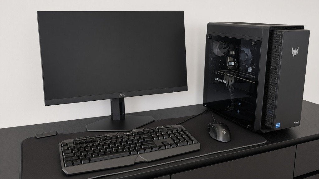 Acer Predator Orion Gaming setup - gaming computer, Comme neuf, Enlèvement, Gaming, SSD