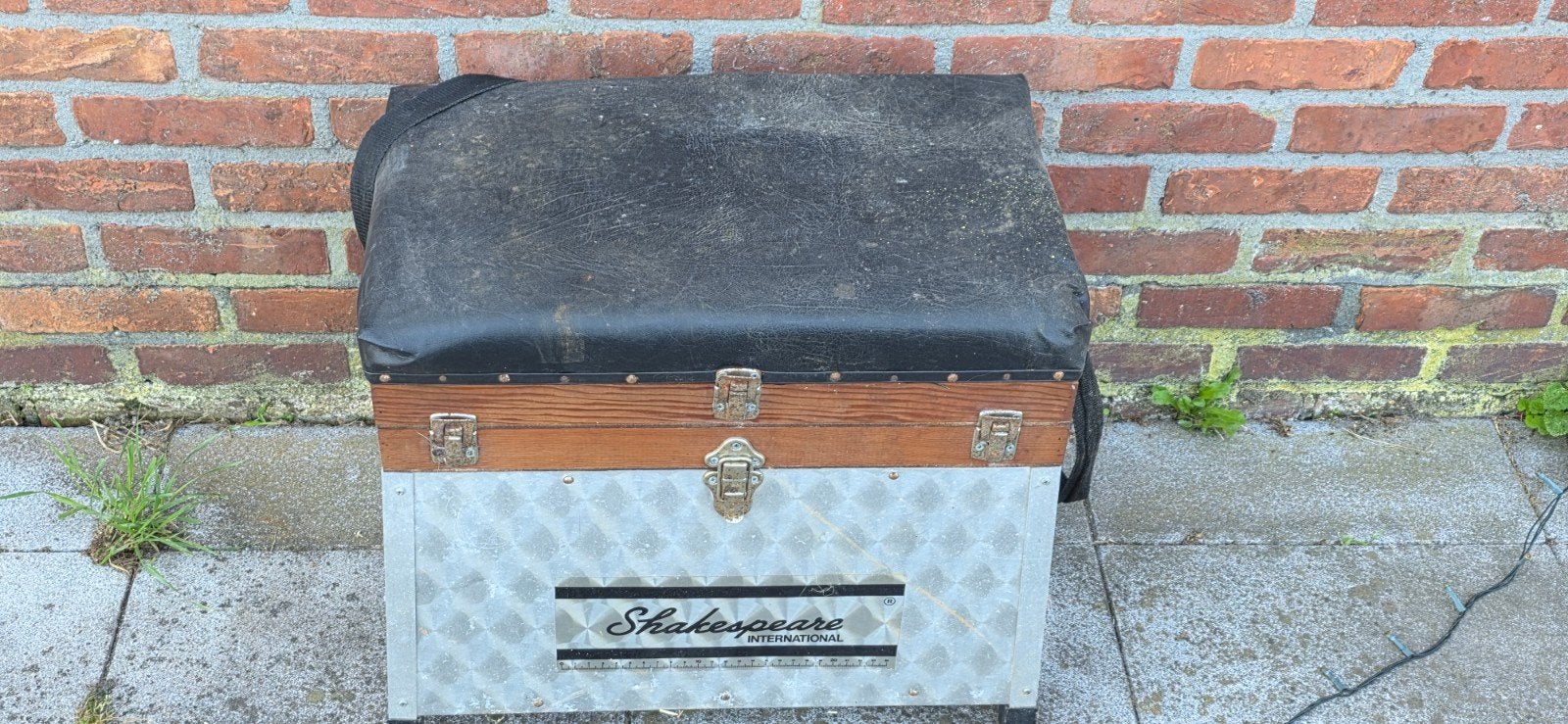 Zitkist shakespear vintage, Ophalen, Gebruikt, Koffer of Tas