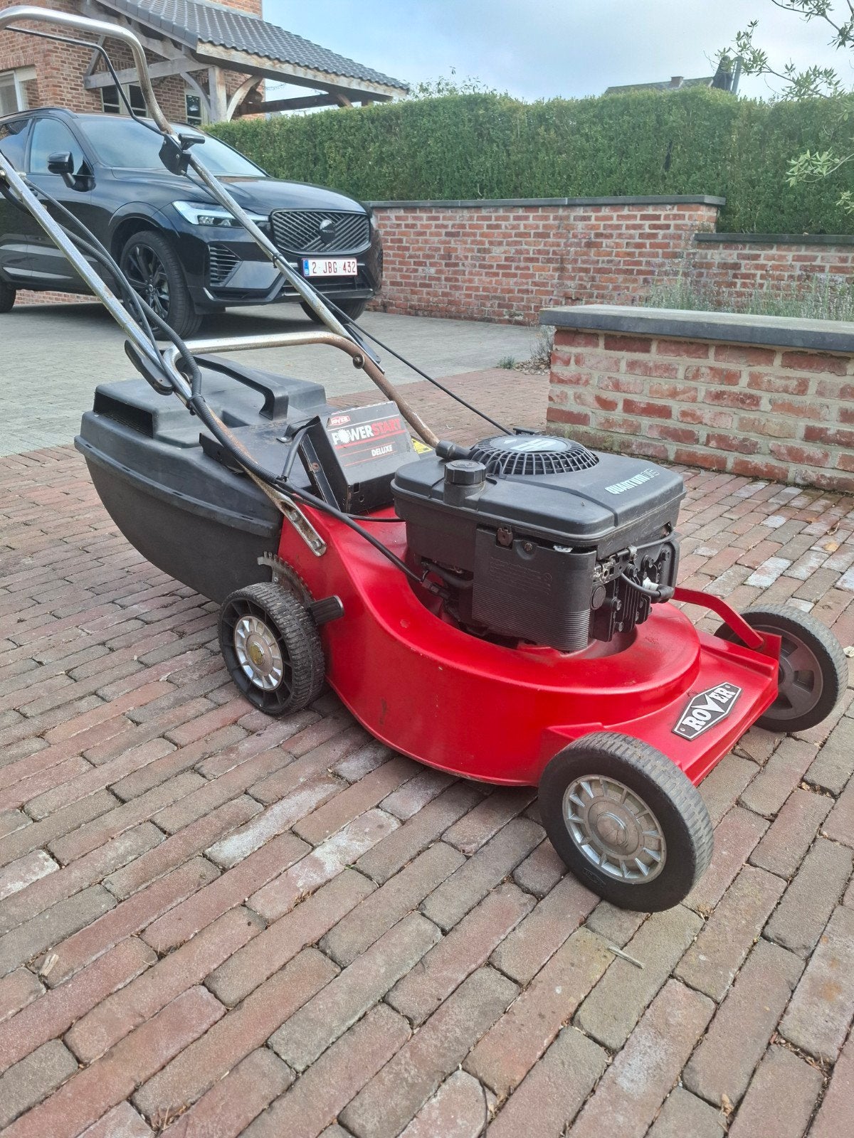 rover zelftrekker, Ophalen