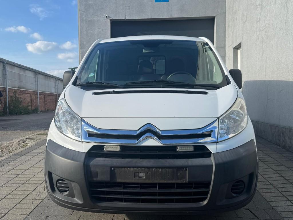 CITROËN JUMPY 2.0 HDI 2016 AUTOMAAT LICHTE VRACHT MET 3 PLTS, Auto's, Bestelwagens en Lichte vracht, Euro 5, Stof, 4 cilinders