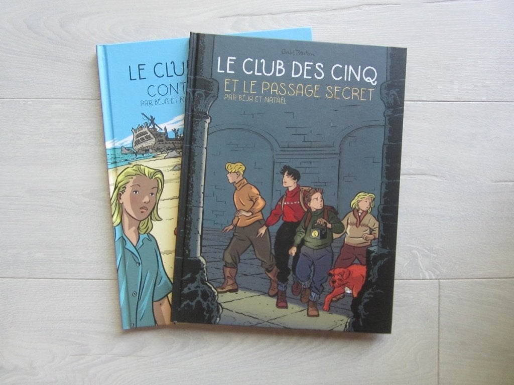 Le club des cinq - 4,00Eur / pièce, Plusieurs BD, Enlèvement ou Envoi, Comme neuf, Béja et Nataël