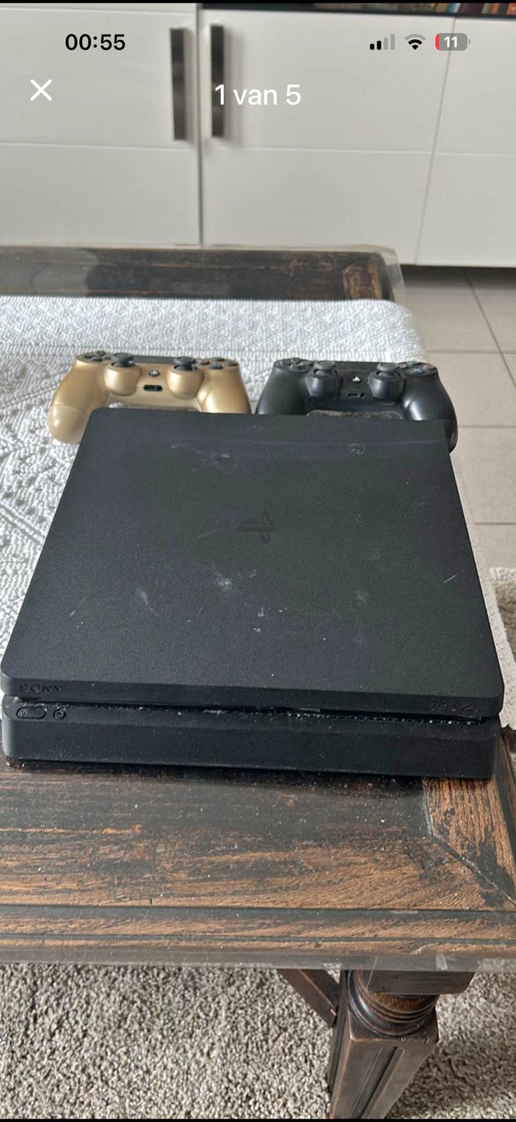 Playstation 4 tekoop, Games en Spelcomputers, Spelcomputers | Sony PlayStation 4, 500 GB, Ophalen of Verzenden, Zo goed als nieuw