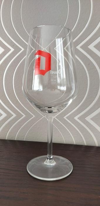 Duvel glas 'wijnglas - rode D', Ophalen of Verzenden, Bierglas