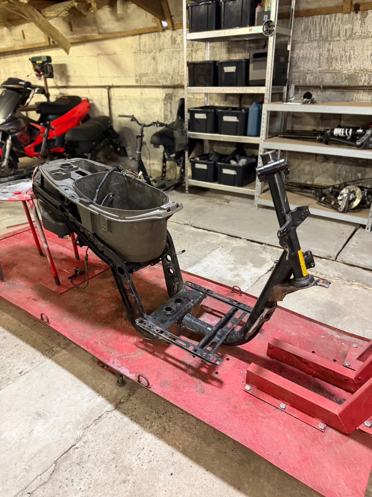 Piaggio typhoon b klasse frame met alle papieren, Fietsen en Brommers, Ophalen of Verzenden