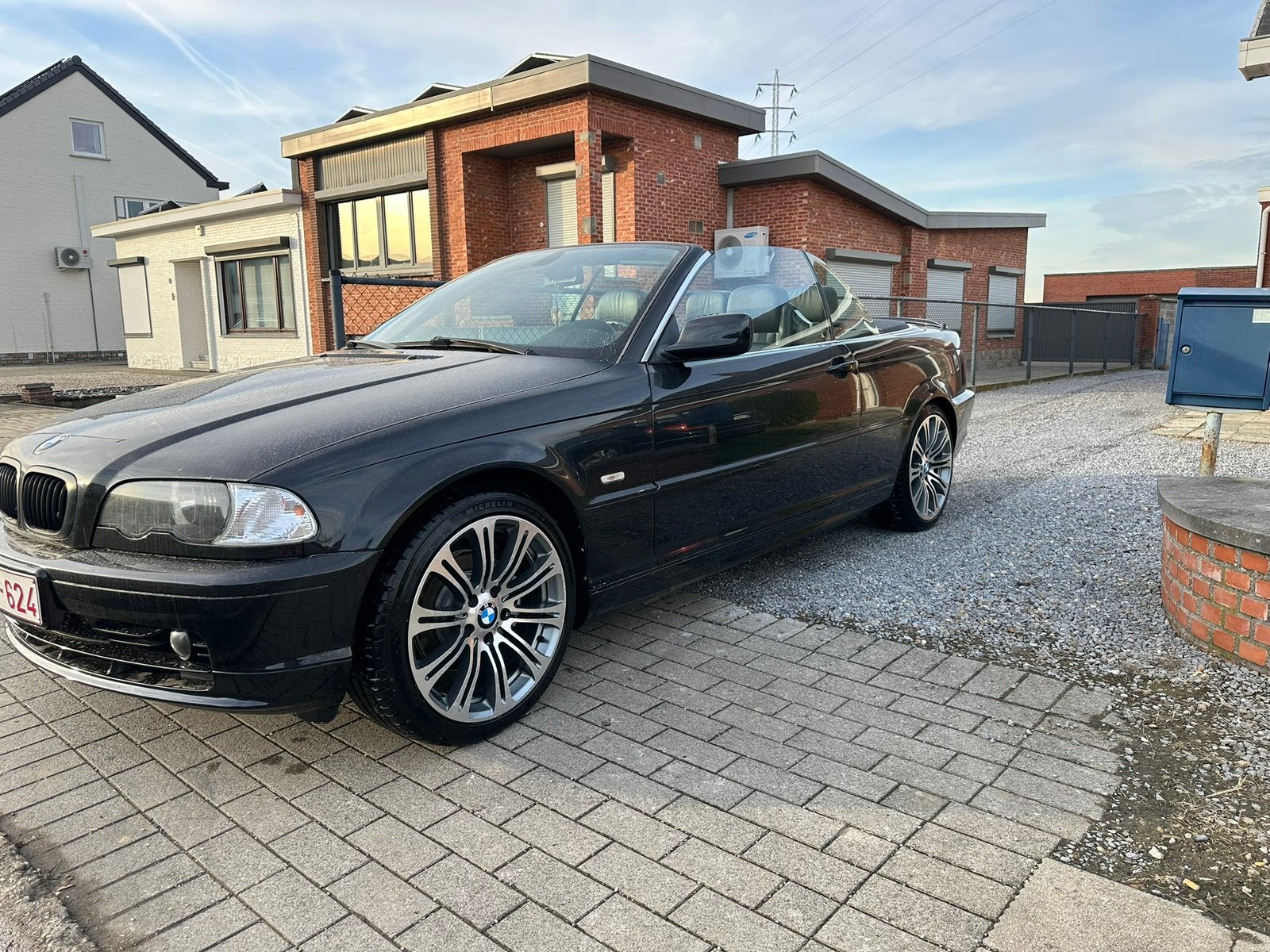 BMW 320, Auto's, Automaat, Zwart, Cabriolet, Zwart