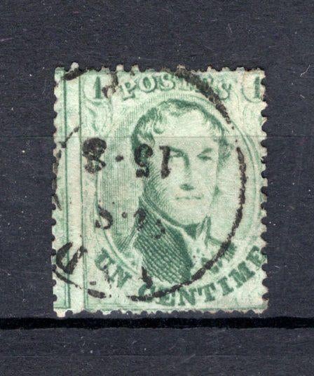 (B) 13 gestempeld 1863 - Getande medaillons - 7, Ophalen of Verzenden, Gestempeld, Gestempeld