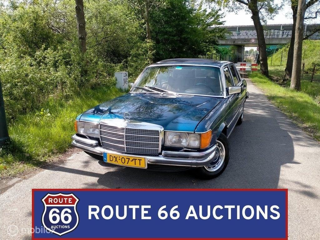 Mercedes-Benz 280 SEL | 1979 | Route 66 Auctions, Autos, Achat, Entreprise, Boîte manuelle, Autre carrosserie