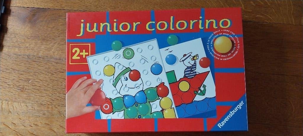 Educatief spel Colorino Junior - Ravensburger, Ophalen, 10 tot 50 stukjes, Zo goed als nieuw, 2 tot 4 jaar