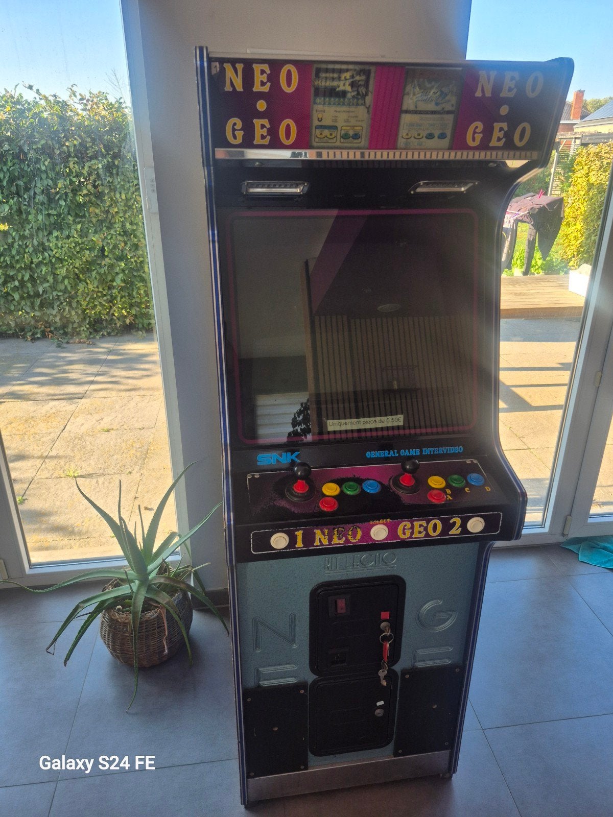 borne arcade vintage, Verzamelen, Euro, Ophalen, Gebruikt, Met sleutels