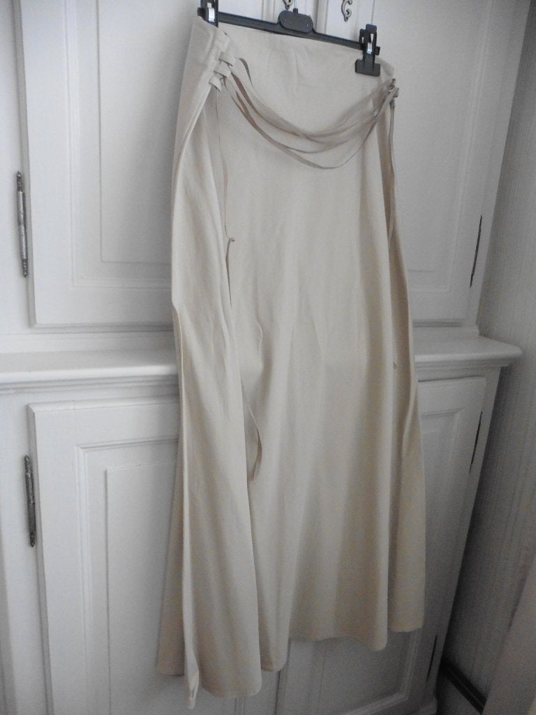 Mooie lange rok, licht, lichtbeige - T.40, Beige, XANAKA, Nieuw, Ophalen of Verzenden