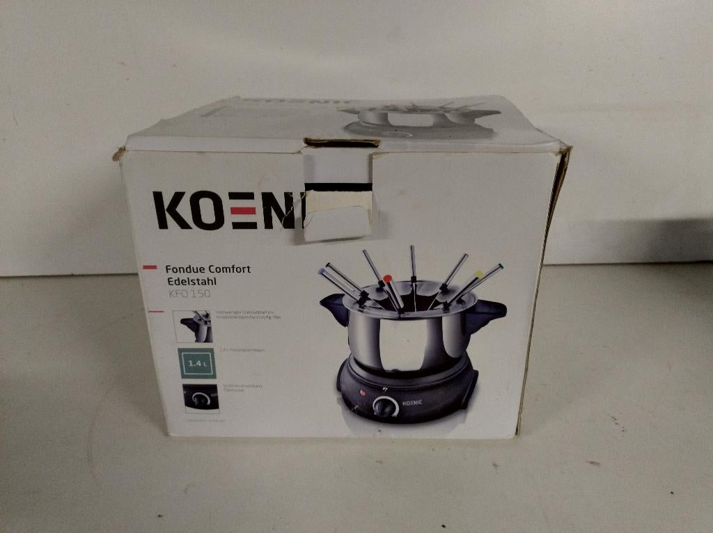 Fonduetoestel Koenic, Ophalen of Verzenden, Zo goed als nieuw