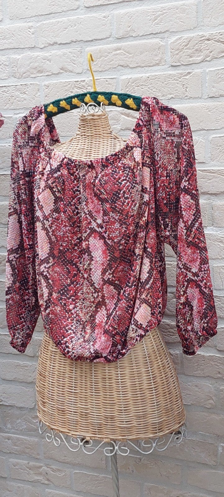 Bloesje maat 58cm van oksel tot oksel amisu, Kleding | Dames, Overige kleuren, Maat 46/48 (XL) of groter, Ophalen of Verzenden