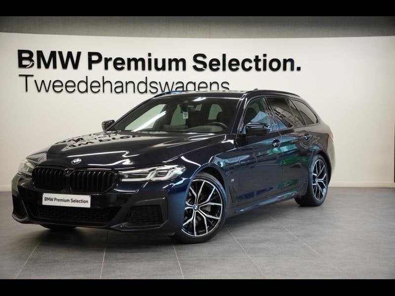 BMW 5-Serie M PACK HARMANKARDON HEADUP ADAP. LED CAMERA, Auto's, BMW, Automaat, 1998 cc, Zwart, 184 pk