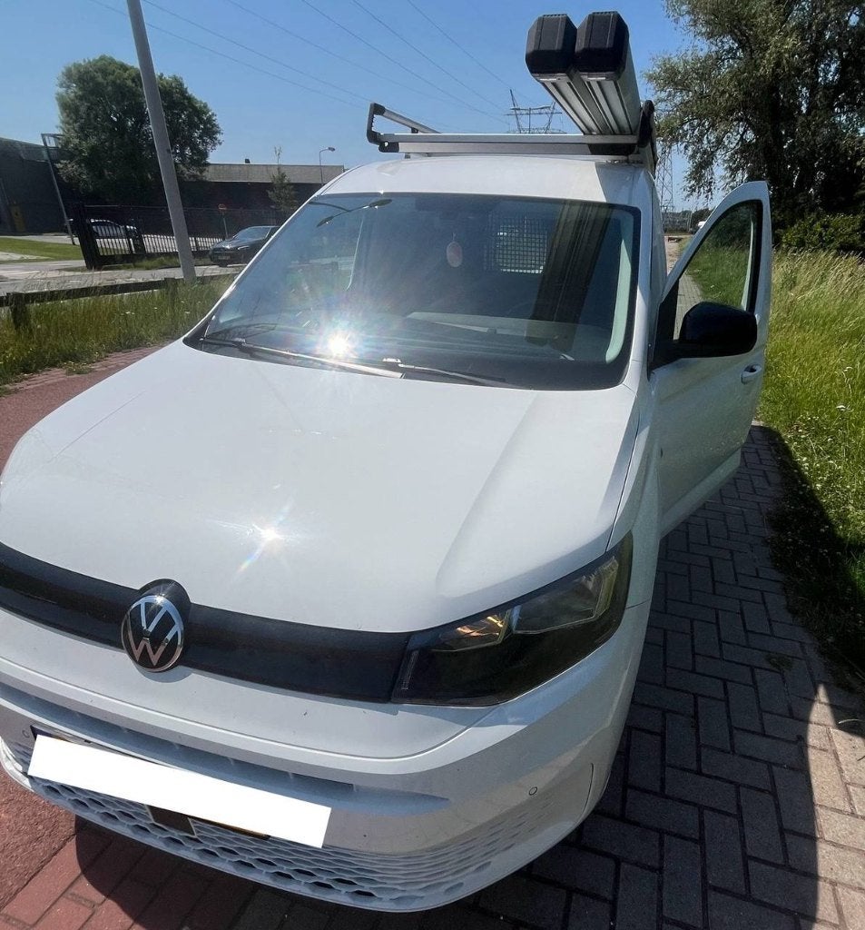 Volkswagen Caddy Cargo 2.0 TDI Compleet Uitgevoerd Automaat, Auto's, Stof, Euro 6, 4 cilinders, Volkswagen