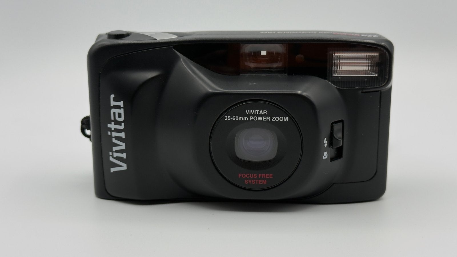 Vivitar 335 PZDB analoge 35mm camera – Werkend – Power Zoom, Enlèvement, Utilisé, Autres Marques