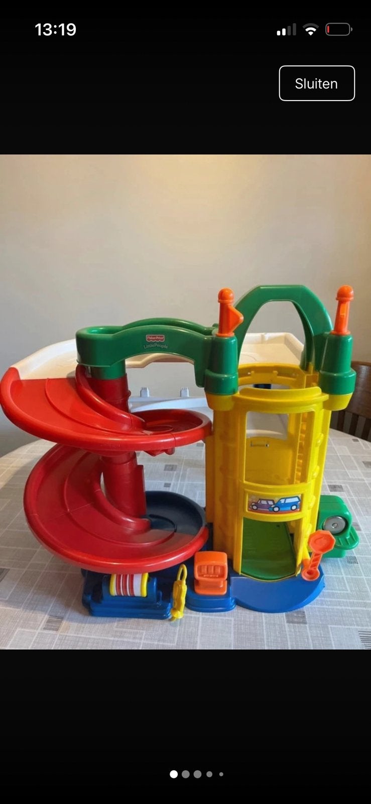 Fisher price garage, Ophalen of Verzenden, Zo goed als nieuw