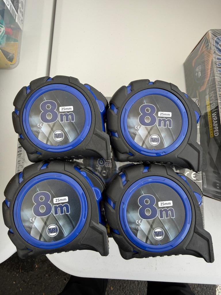 Partij Rolmeters 8 meter!!!, Ophalen, Nieuw, Afstand