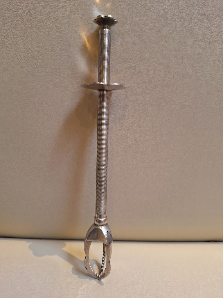 Pince à sucre en métal argenté, Antiquités & Art, Antiquités | Argent & Or, Enlèvement ou Envoi