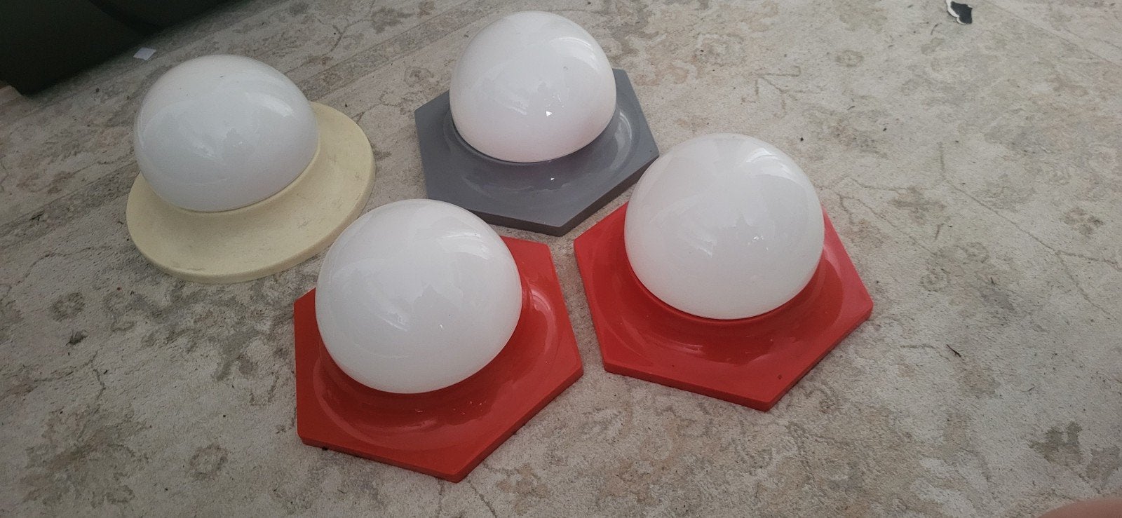 lampen (individueel ook te koop), Ophalen, Gebruikt, Glas, E27 (groot)
