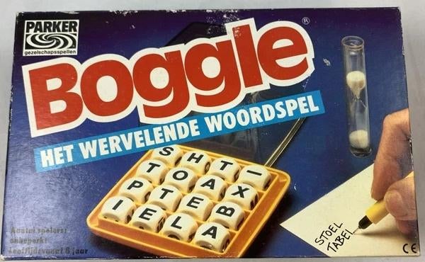 Parker Boggle Het Woordspel spel gezelschapsspel compleet, Hobby en Vrije tijd, Gezelschapsspellen | Bordspellen, Zo goed als nieuw