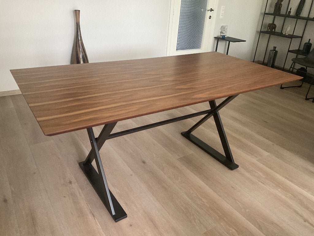 Tafel, Huis en Inrichting, Tafels | Eettafels, Ophalen, Overige materialen, 50 tot 100 cm, Zo goed als nieuw