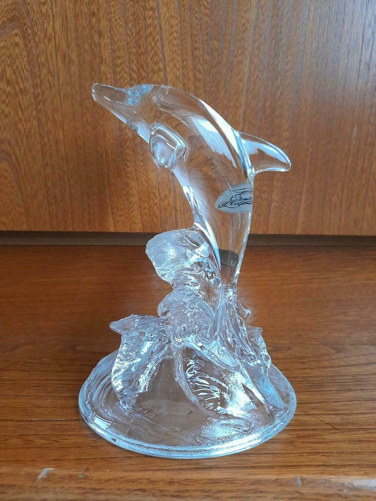 Dolfijn cristal D'arques, Antiek en Kunst, Ophalen of Verzenden
