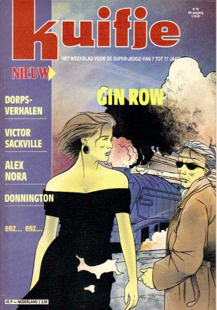 Weekblad Kuifje van 1-10-1991, 46ste Jaargang, Nummer 40, Gelezen, Europa, Ophalen of Verzenden, Meerdere comics