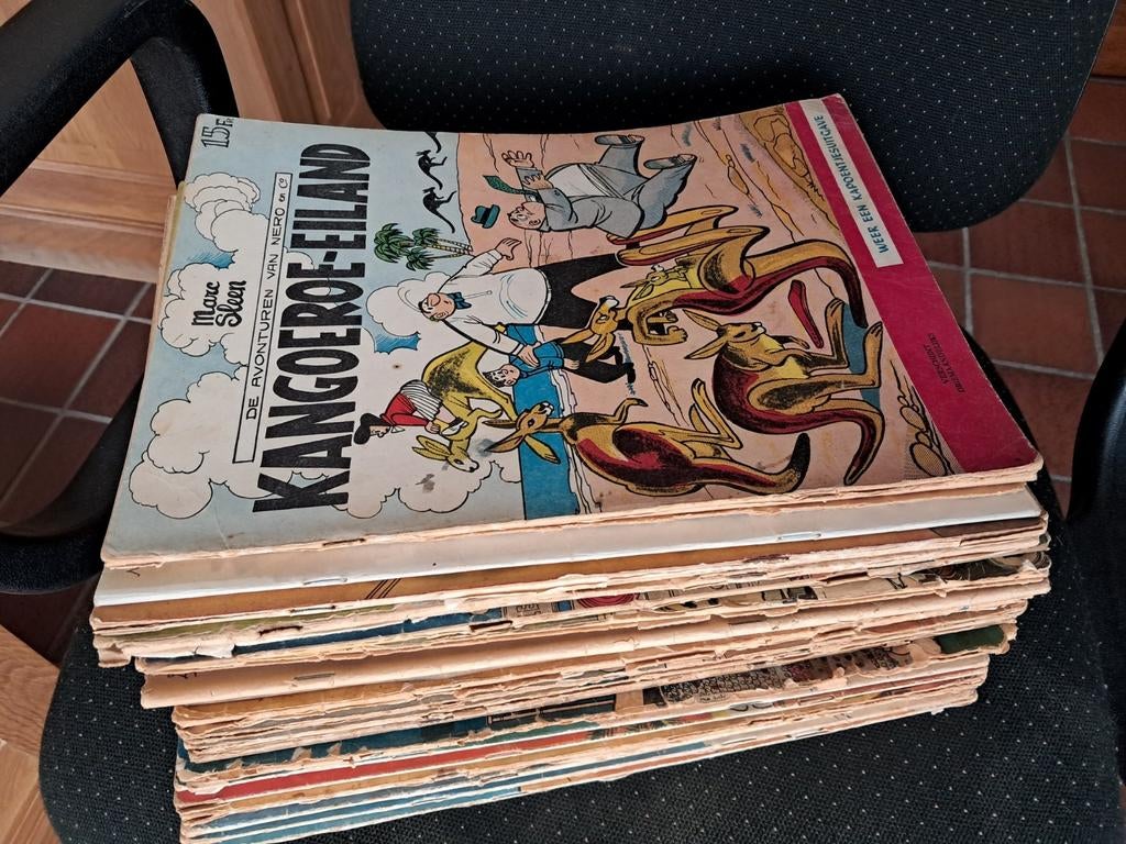 Lot oude nero ongeveer 15 stuks, Ophalen of Verzenden, Gelezen
