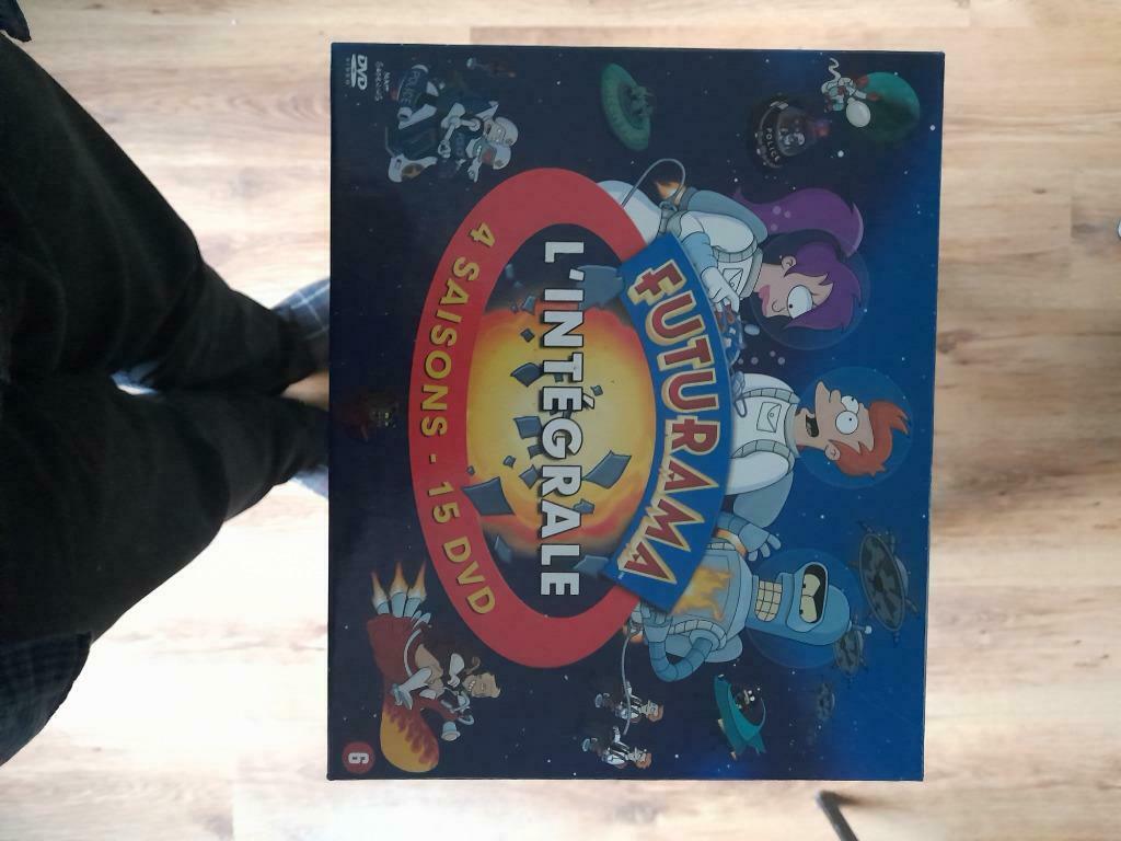 Futurama – seizoen 1 tot en met 4 + 2 films, CD & DVD, DVD | TV & Séries télévisées, Comme neuf, Comédie, À partir de 6 ans, Envoi