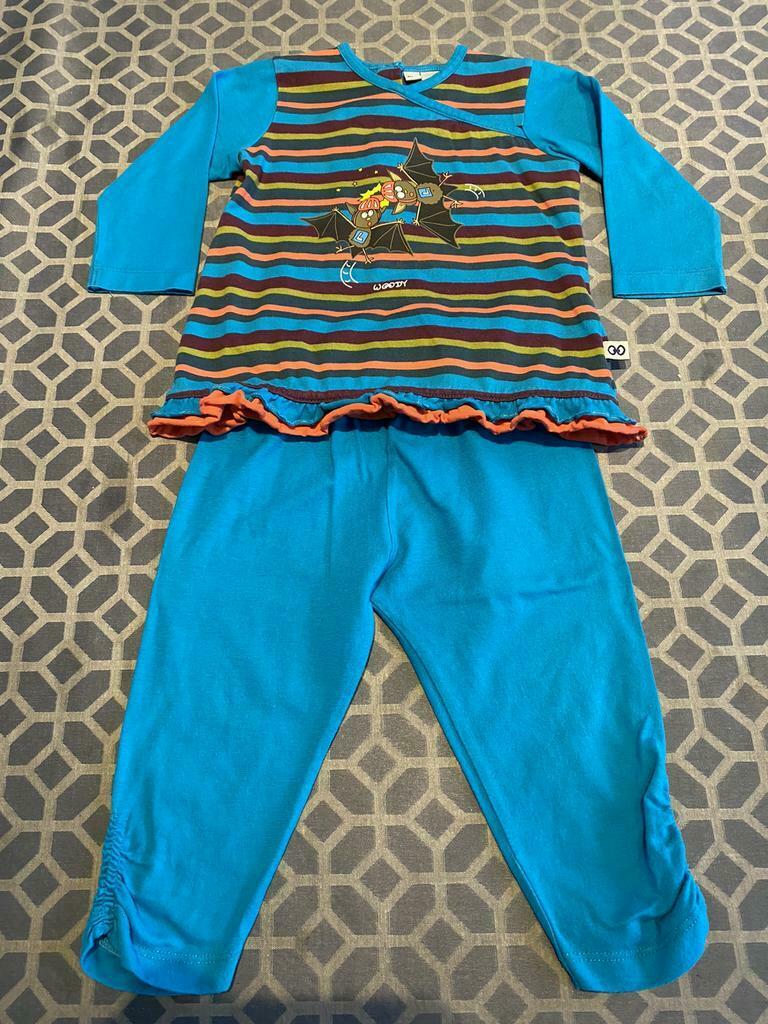 Woody pyjama vleermuis maat 9m / 74, Enfants & Bébés, Vêtements de bébé | Taille 74, Enlèvement ou Envoi, Vêtements de nuit ou Sous-vêtements