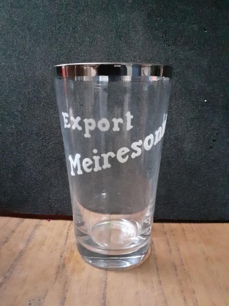 MEIRESONNE Export glas, Verzamelen, Merken en Reclamevoorwerpen, Ophalen of Verzenden, Zo goed als nieuw, Overige typen