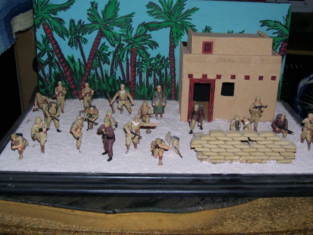 maquette de la marque tamiya:1/35. diorama.5, Enlèvement, Utilisé, 1:35 à 1:50, Diorama