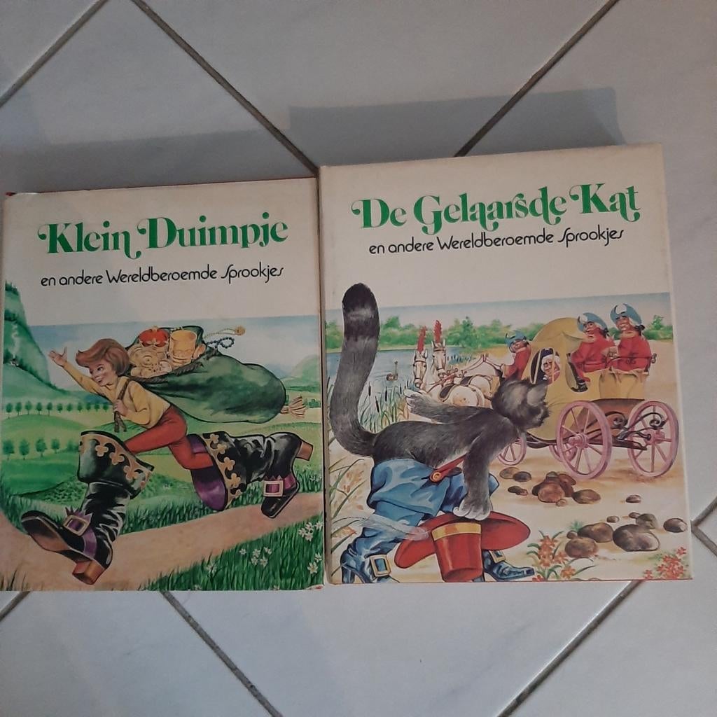 2 oude sprookjesboeken, Boeken, Sprookjes en Fabels, Ophalen of Verzenden