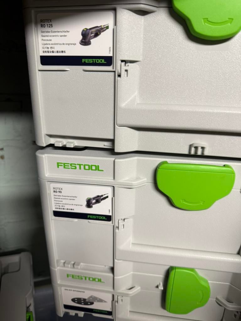Festool FEQ-Plus RO 90 DX Schuurmachine, Ophalen of Verzenden, Zo goed als nieuw