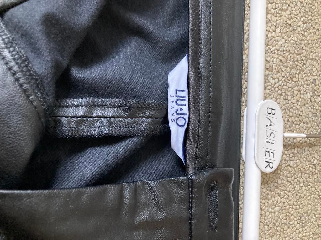 Liu- jo jeans broek imitatie leer 3 kwarts, Enlèvement ou Envoi, Comme neuf