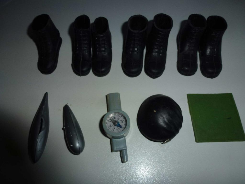 ACTION MAN  chaussures + boussole + casquette Che Gevara..., Enlèvement ou Envoi, Utilisé