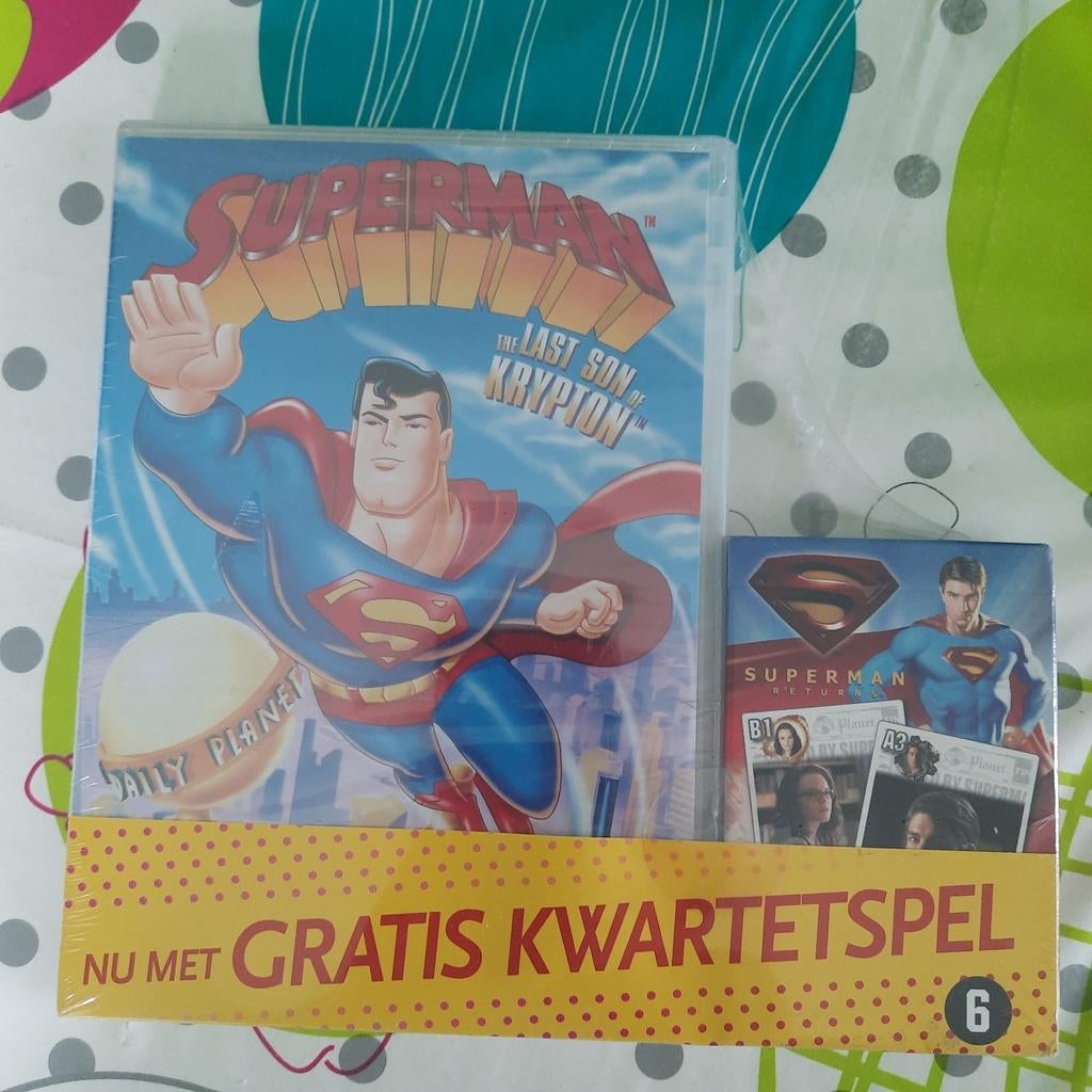 SUPERMAN DVD*THE LAST SON OF KRYPTON" NEW*COLLECTOR*SEALED*, Cd's en Dvd's, Vanaf 6 jaar, Ophalen, Nieuw in verpakking, Boxset