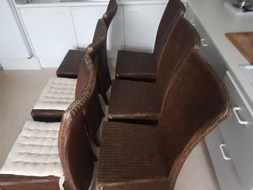 Rotan stoelen, Ophalen of Verzenden