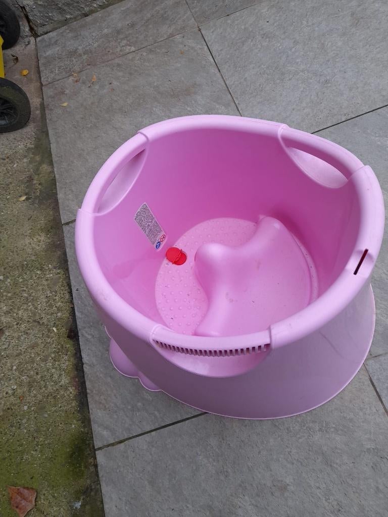 Siège de douche et de bain pour bébé OKbaby Rose., Enlèvement, Comme neuf, Baignoire, Autres marques