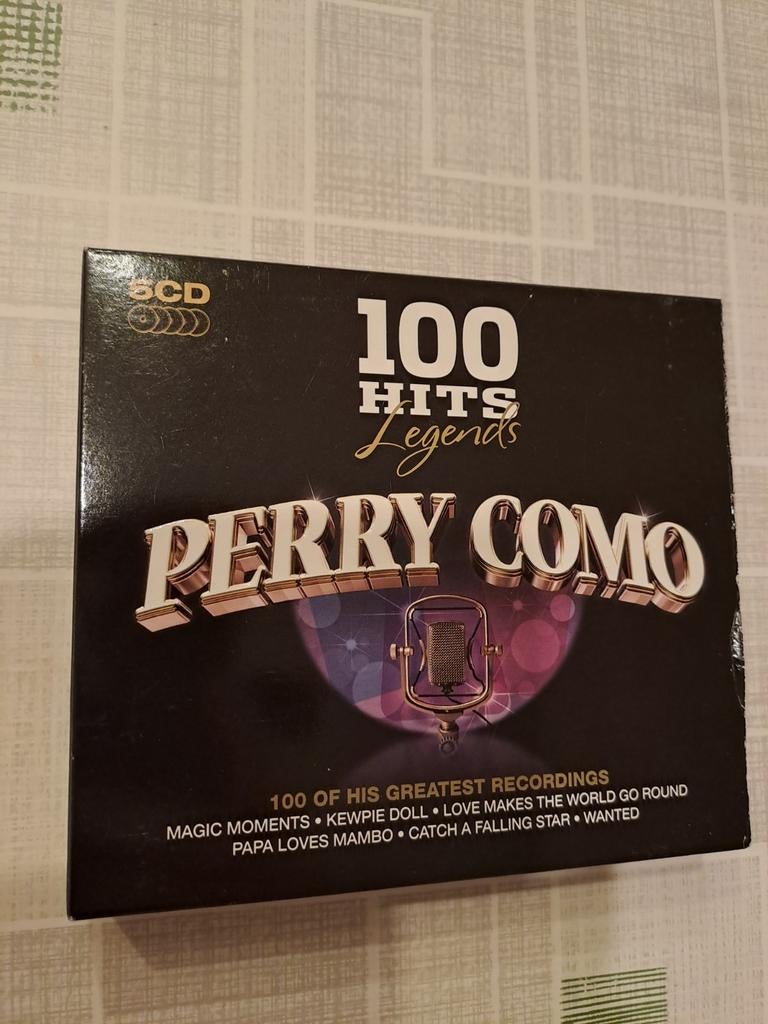Perry Como ; 100 hits 5cd box, Enlèvement ou Envoi, Jazz