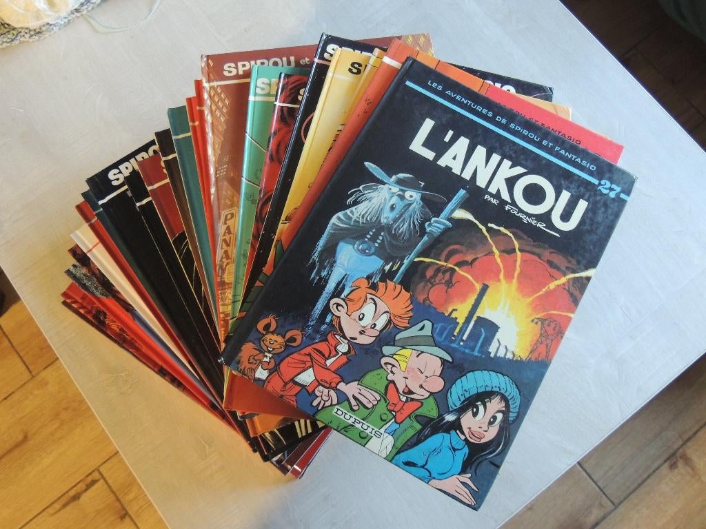 24 BD SPIROU ET FANTASIO EO TBE LOT OU PIECE DESCRIPTIF, Enlèvement ou Envoi, Série complète ou Série, Comme neuf, Fournier Zidrou