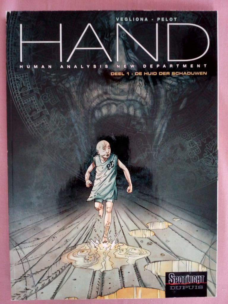 H.A.N.D. - Complete reeks van 3 strips + PC CD-ROM, Complete serie of reeks, Europa, Ophalen of Verzenden, Zo goed als nieuw